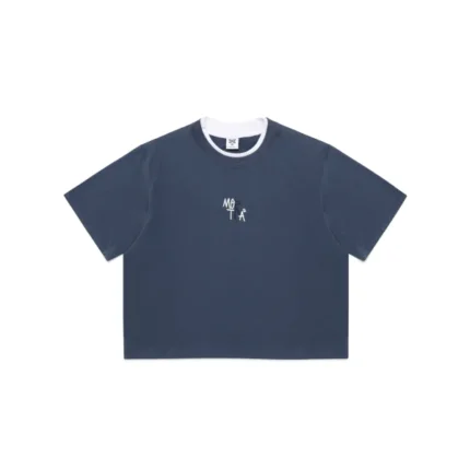 Mertra Mertra T Shirt Navy Blue